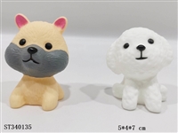 ST340135 - ENAMEL PUPPY WITH BB WHISTLE