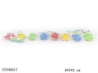 ST340217 - Huili crocodile/hippo four-color mixed blue/green/red/yellow