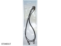 ST340317 - COUPLE NECKLACE DECORATION(CAN ADJUST THE LENGTH,2PCS/BAG)
